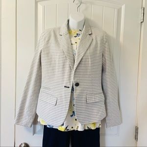 merona striped blazer | 6